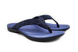 Axign Premium Bling Orthotic Thongs - Navy Axign Premium Bling Orthotic Thongs - Navy