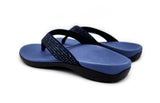 Axign Premium Bling Orthotic Thongs - Navy Axign Premium Bling Orthotic Thongs - Navy