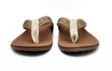 Axign Premium Bling Orthotic Thongs - Sand Axign Premium Bling Orthotic Thongs - Sand