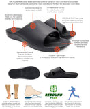 Archline Rebound Orthotic Slides - Black Archline Rebound Orthotic Slides - Black