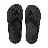 Archline Rebound Orthotic Thongs - Black black mesh shoes