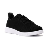 Axign River V2 Lightweight Casual Orthotic Shoe - Black with White Sole Axign River V2 Lightweight Casual Orthotic Shoe - Black with White Sole