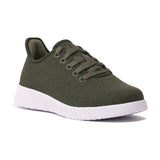 Axign River V2 Lightweight Casual Orthotic Shoe - Khaki white arch sneakers