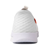 Axign Slipstream Lightweight Slip-On Orthotic Shoe - White grey orthotic shoes
