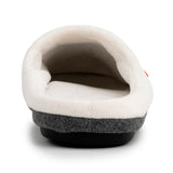 Archline Orthotic Slippers Slip-On – Grey Marl Slipper Rear Angle