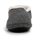 Archline Orthotic Slippers Closed – Grey Marl Slipper Rear View