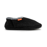 Archline Orthotic Slippers Closed – Charcoal Marl Slipper Detail Shot