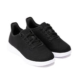 Axign River V2 Lightweight Casual Orthotic Shoe - Black with White Sole Axign River V2 Lightweight Casual Orthotic Shoe - Black with White Sole