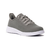 Axign River V2 Lightweight Casual Orthotic Shoe - Grey black leather shoes