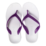 Archline Balance Orthotic Thongs - White/Fuchsia Archline Balance Orthotic Thongs - White/Fuchsia
