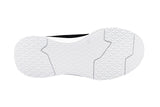 Axign River V2 Lightweight Casual Orthotic Shoe - Black with White Sole Axign River V2 Lightweight Casual Orthotic Shoe - Black with White Sole
