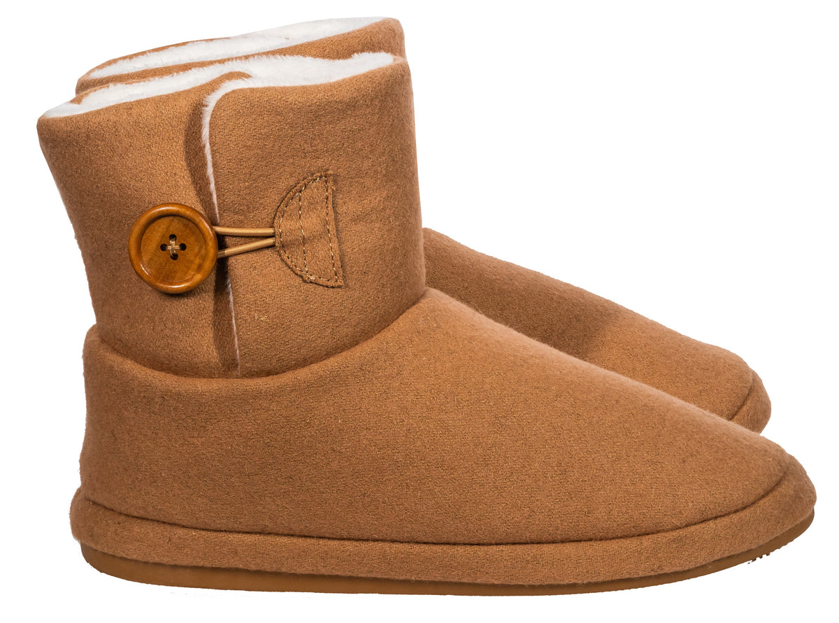 Archline Orthotic Ugg Boot Slippers – Chestnut - Main Image