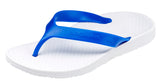 Archline Kids Orthotic Thongs – White/Blue Archline Kids Orthotic Thongs – White/Blue
