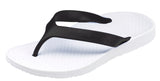 Archline Kids Orthotic Thongs – White/Black Archline Kids Orthotic Thongs – White/Black