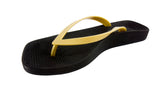 Archline Breeze Orthotic Thongs – Black/Gold Archline Breeze Orthotic Thongs – Black/Gold
