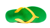 Archline Balance Orthotic Thongs - Green/Gold Archline Balance Orthotic Thongs - Green/Gold
