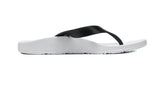 Archline Balance Orthotic Thongs - White/Black Archline Balance Orthotic Thongs - White/Black