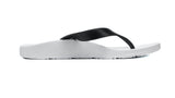 Archline Kids Orthotic Thongs – White/Black Archline Kids Orthotic Thongs – White/Black