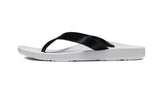 Archline Balance Orthotic Thongs - White/Black Archline Balance Orthotic Thongs - White/Black