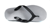 Archline Balance Orthotic Thongs - White/Black Archline Balance Orthotic Thongs - White/Black