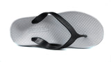 Archline Kids Orthotic Thongs – White/Black Archline Kids Orthotic Thongs – White/Black