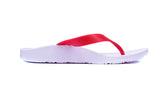Archline Balance Orthotic Thongs - White/Red Archline Balance Orthotic Thongs - White/Red