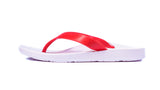 Archline Balance Orthotic Thongs - White/Red Archline Balance Orthotic Thongs - White/Red