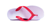 Archline Balance Orthotic Thongs - White/Red Archline Balance Orthotic Thongs - White/Red