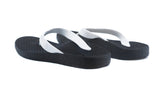 Archline Balance Orthotic Thongs - Black/White Archline Balance Orthotic Thongs - Black/White