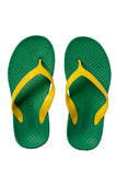 Archline Balance Orthotic Thongs - Green/Gold Archline Balance Orthotic Thongs - Green/Gold