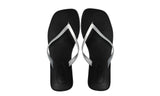Archline Breeze Orthotic Thongs – Black/Silver Archline Breeze Orthotic Thongs – Black/Silver