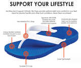 Archline Balance Orthotic Thongs - Black/White Archline Balance Orthotic Thongs - Black/White