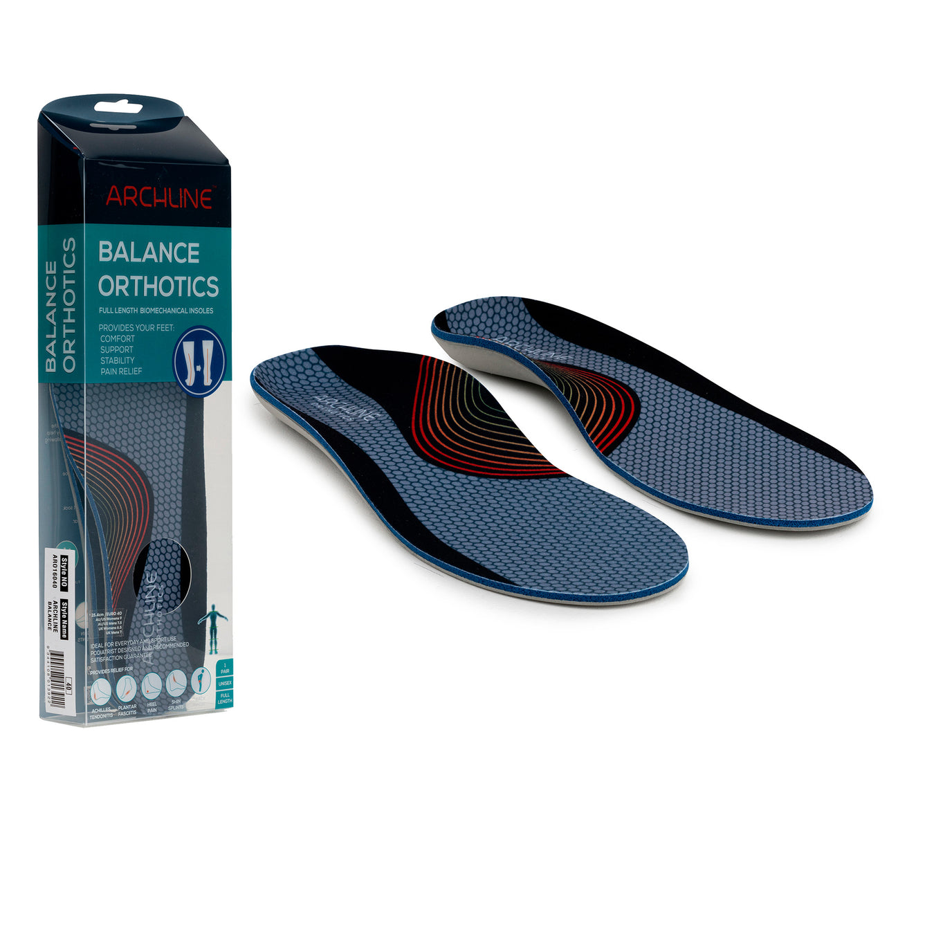 Archline Orthotic Insoles - Plantar Fasciitis â Archline Footcare