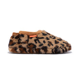 Archline Orthotic Slippers Closed – Leopard Tan