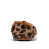 Archline Orthotic Slippers Closed – Leopard Tan