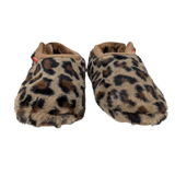 Archline Orthotic Slippers Closed – Leopard Tan