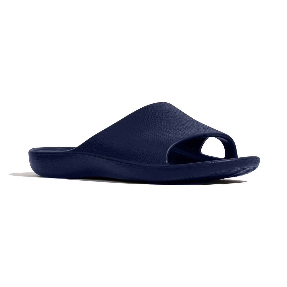 Archline Rebound Orthotic Slides - Navy - Foot Pain Plantar Fasciitis ...