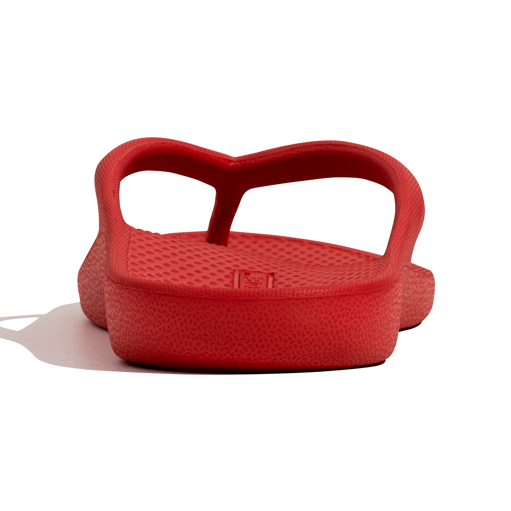 Archline Rebound Orthotic Thongs - Red - Foot Pain Plantar Fasciitis Relief