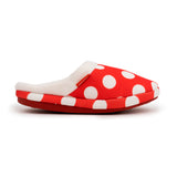 Archline Orthotic Slippers Slip-On – Red with White Polkadots