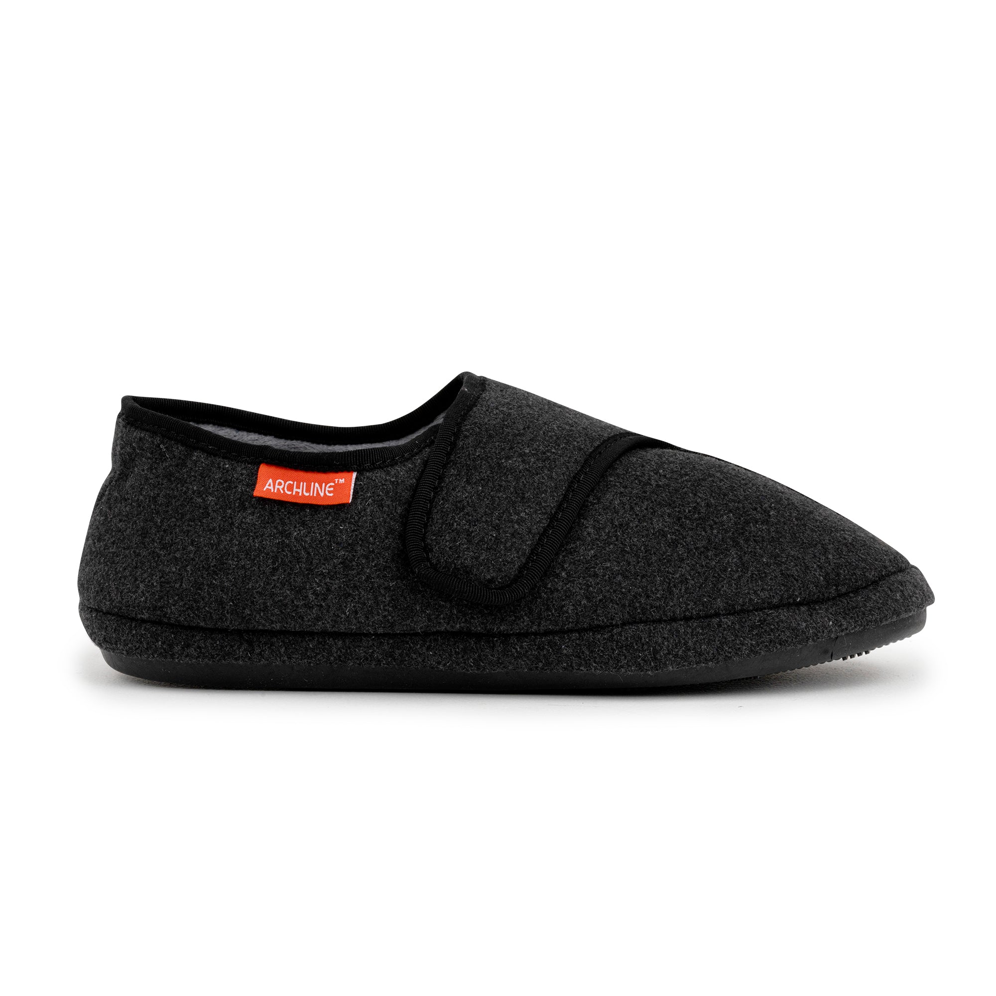 Archline Orthotic Slippers Plus – Charcoal Marl