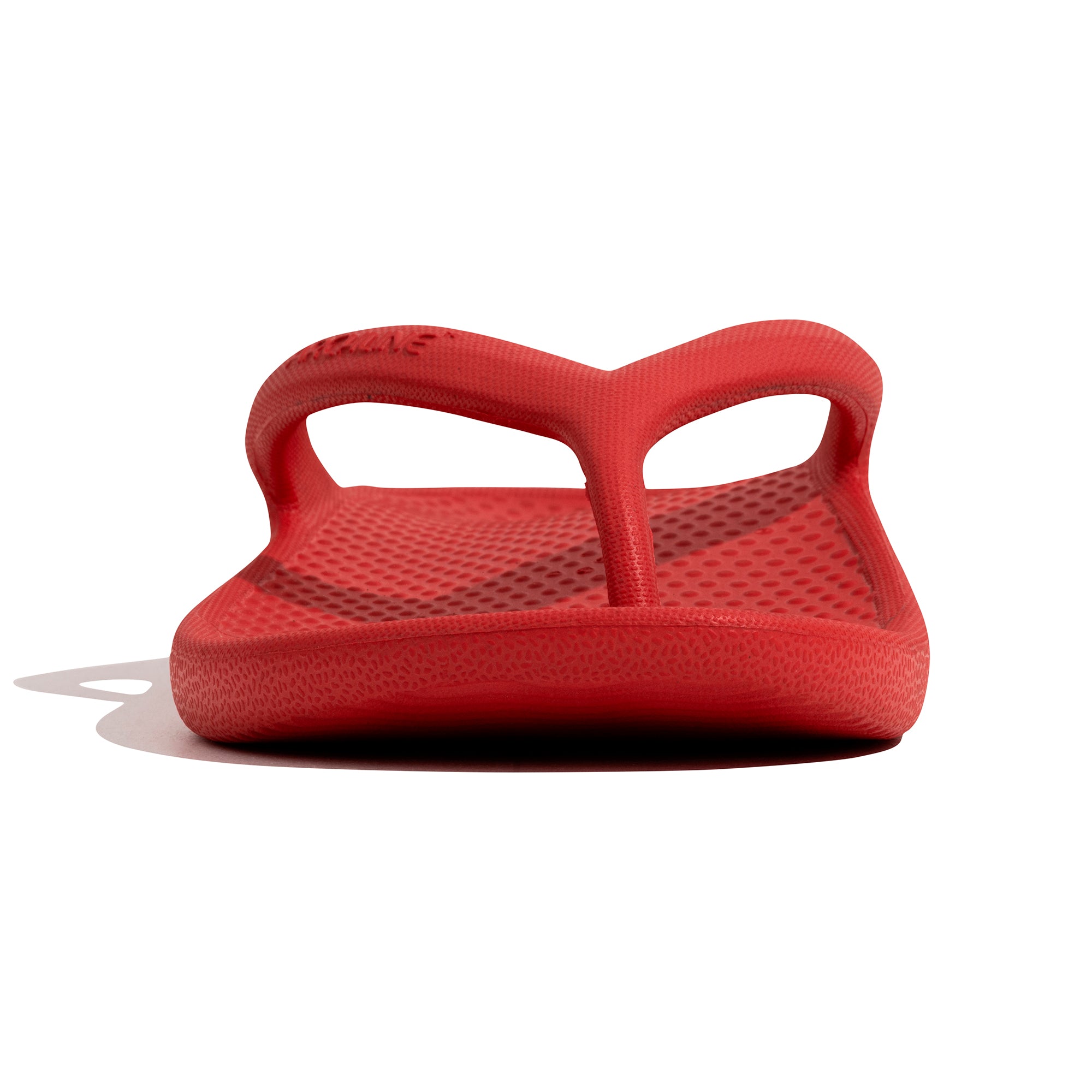 Archline Rebound Orthotic Thongs - Red - Foot Pain Plantar Fasciitis Relief