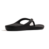 Archline Rebound Orthotic Thongs - Black