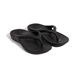 Archline Rebound Orthotic Thongs - Black