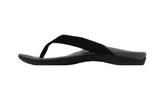 Axign Premium Orthotic Thongs – Grey w/ Black Strap