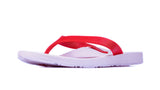 Archline Kids Orthotic Thongs - White/Red