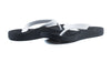 Archline Balance Orthotic Thongs - Black/White