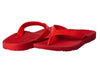 Archline Balance Orthotic Thongs - Red/Red
