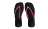 Archline Breeze Orthotic Flip Flops – Black/Pink