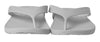 Archline Balance Orthotic Thongs - White/White